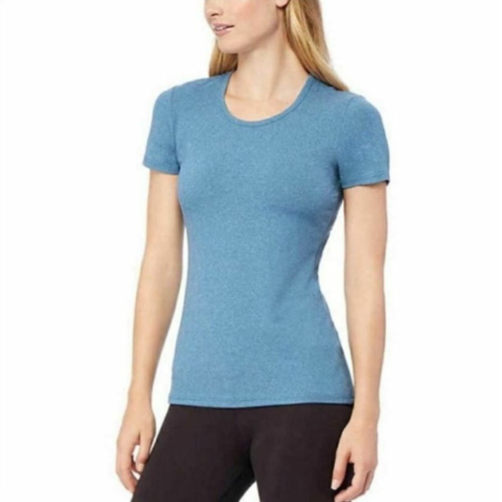 32 Degrees Cool Ladies M Short Sleeve Sleep Tee Activewear Athleisure Loungewear